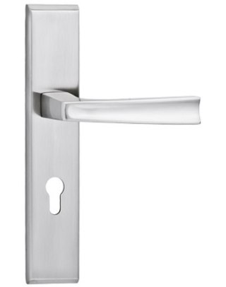 KLAMKA MAJA 72 WKŁADKA NIKIEL LEWA UN