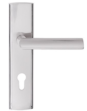 KLAMKA MIRO 72 NA WKŁAD NIKIEL PRAWA UN