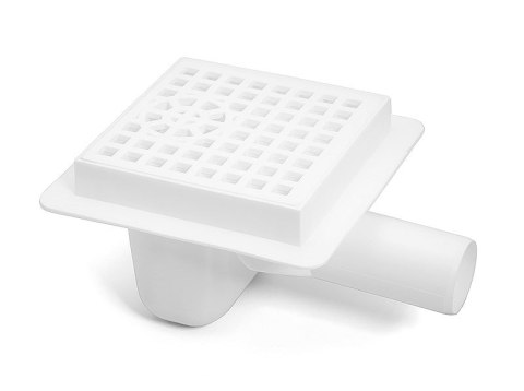 KRATKA ŚCIEKOWA 50 BIAŁA UN