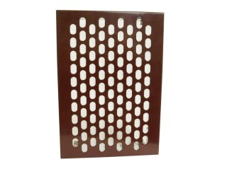 KRATKA WENTYLACYJNA METALOWA DO WEWN D/TKM 140*210MM BRĄZOWA DOSPEL