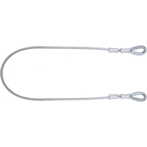 KRATOS ZACZEP STANOWISKOWY Z LINY STALOWEJ 1M FA6000610 UN