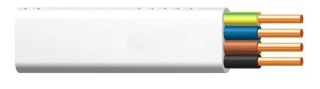 PRZEWÓD YDYP 4X1,5 ŻO BIAŁY 450/750V ELPAR