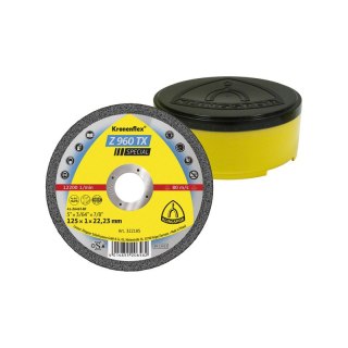TARCZA PŁASKA Z960TX SPECIAL 125*1.0*22 322185 KLINGSPOR