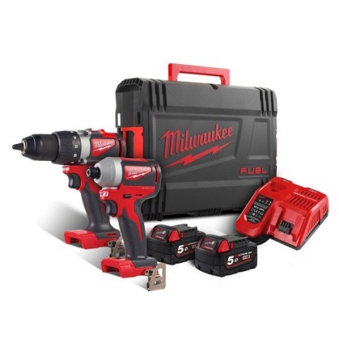 ZESTAW BEZSZCZOTKOWY M18 BLPP2B2-502X 2*5.0AH MILWAUKEE