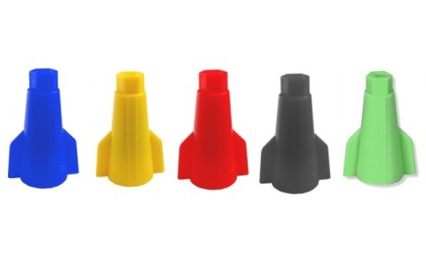 ZŁĄCZKA SKRĘTNA UNIWERSALNA 1-6MM2 ZSE 1-1.0/6.0 CZARNA UN