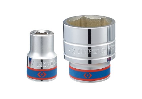 NASADKA KRÓTKA 6-KĄTNA CHROMOWANA 3/4'' 40MM KING TONY