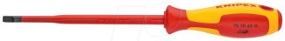 WKRĘTAK PŁASKI SLIM Z IZOLACJĄ 1000V 100MM 4 MM KNIPEX