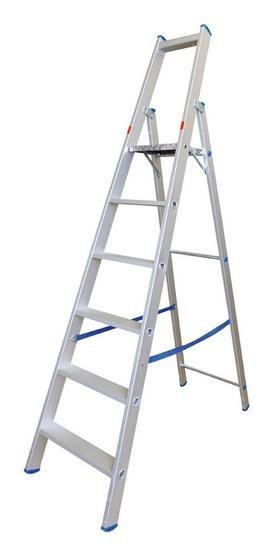 DRABINA WOLNOSTOJĄCA PRZEMYSŁOWA 229CM 3 STOPNI + PODEST DRABEX