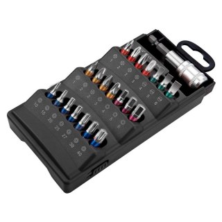 KOPMLET BITÓW 22 SZTUKI + UCHWYT MAGNETYCZNY GRAPHITE