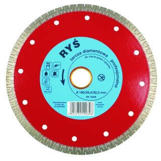 TARCZA DIAMENTOWA TURBO RYŚ 250MM IN CORPORE
