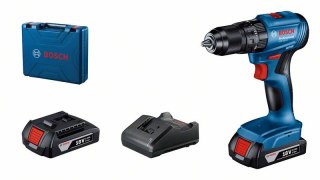 WIERTARKO-WKRĘTARKA AKU. UDAROWA GSB 185-LI 2*2.0AH BOSCH