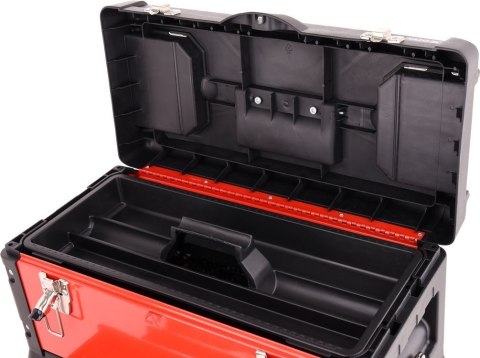 WÓZEK NARZĘDZIOWY 3-CZĘŚCIOWY Z NARZĘDZIAMI YATO