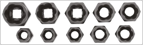 ZESTAW WYKRĘTAKÓW DO ŚRUB YATO