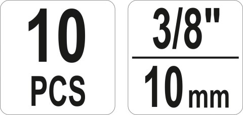 ZESTAW WYKRĘTAKÓW DO ŚRUB YATO