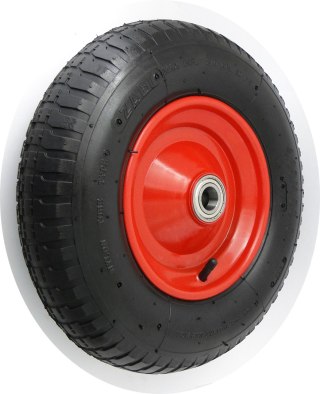 KOŁO PNEUMATYCZNE METAL-GUMA 400MM BEZ OBUDOWY 400X4Ł ZABI