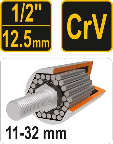 NASADKA UNIWERSALNA 1/2'' 11-32MM VOREL