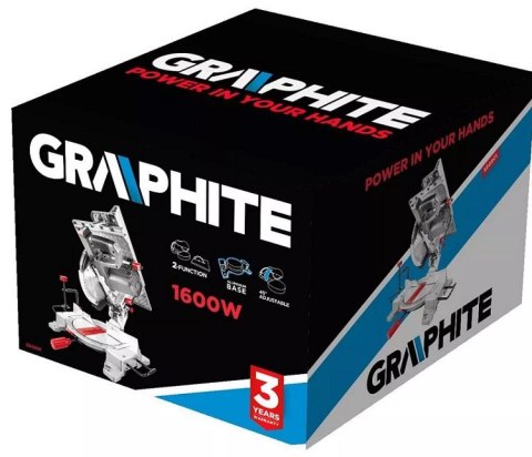 PILARKA UNIWERSALNA 1600W 254*30MM GRAPHITE