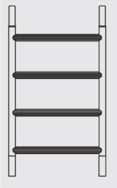 RAMA RUSZTOWANIA SZEROKOŚĆ 75CM, WYSOKOŚĆ 200CM, COMPACT XS FARAONE