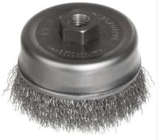 SZCZOTKA DOCZOŁOWA DRUT KWASOODPORNY M-14, FI100MM UN