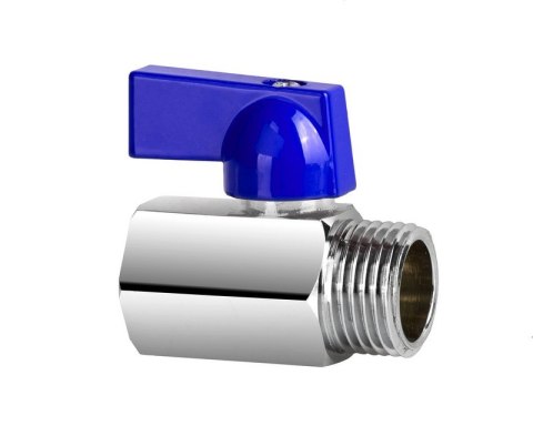 ZAWÓR KULOWY 1/2'MINI WZ CHROM DIAMOND