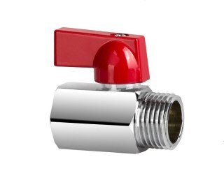 ZAWÓR KULOWY 1/2'MINI WZ CHROM DIAMOND